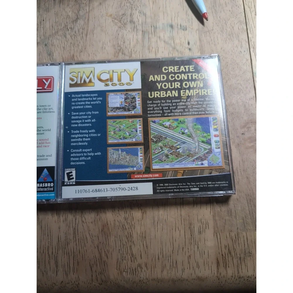 Monopoly, Hasbro Interactive, Win95/98 & The Sims‎ Sim City 3000